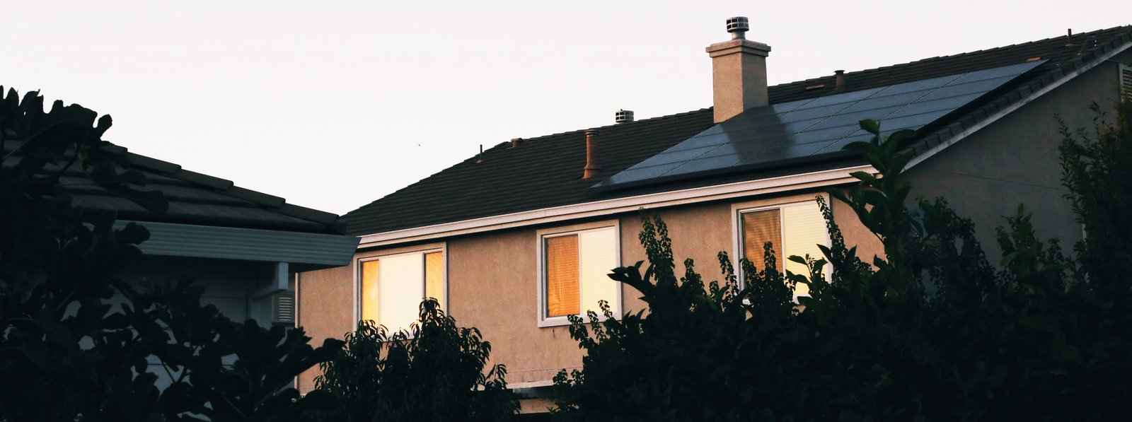 Household powered by solar energy