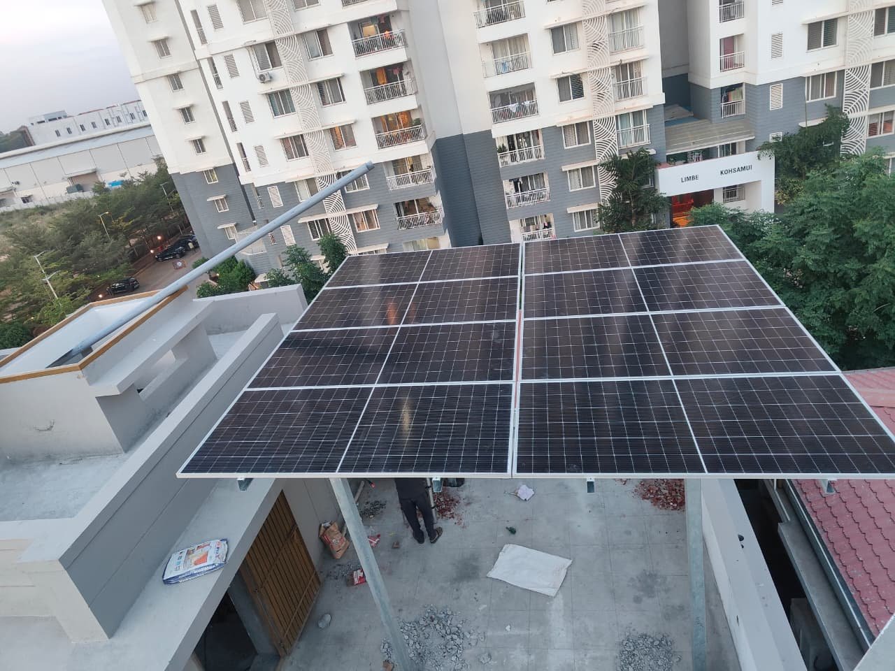 End to end solar EPC service