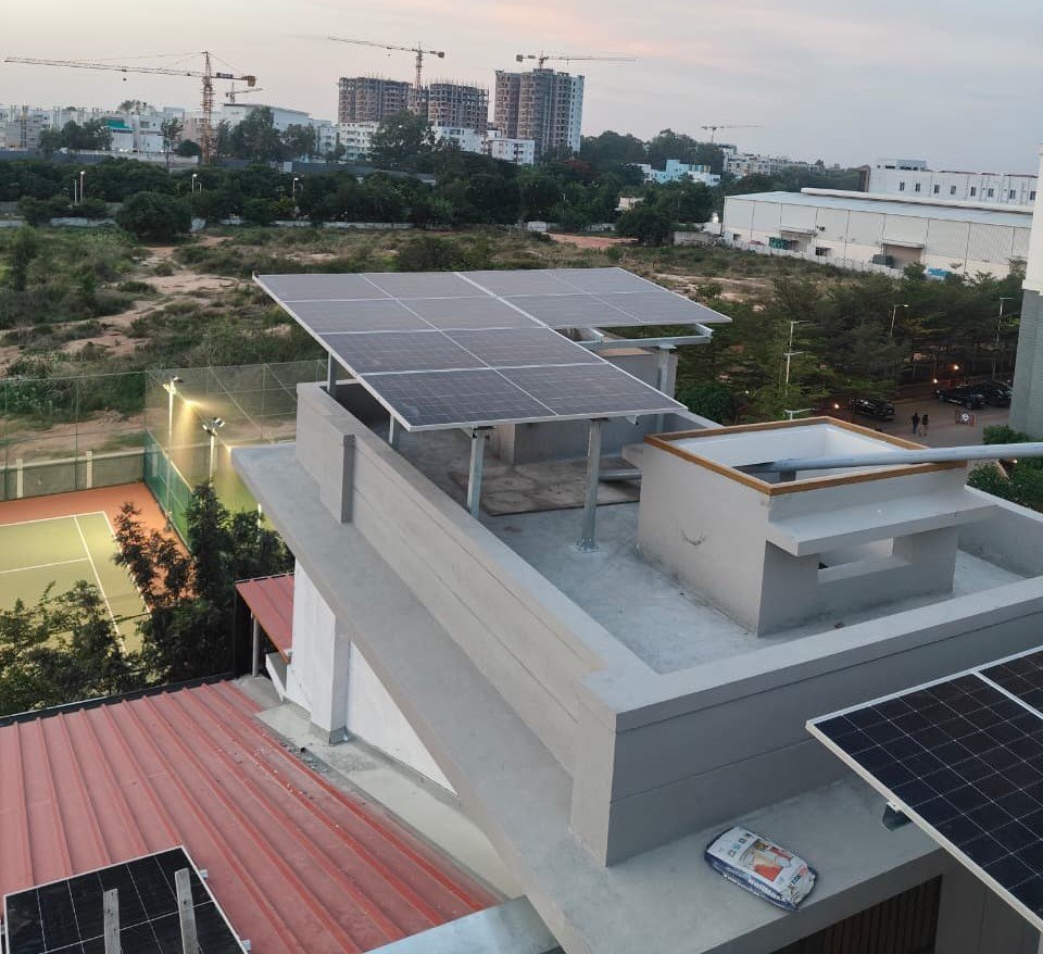Solar consultant visiting a home for a site survey